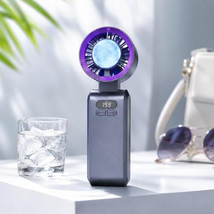 Ventilateur portable turbo amélioré avec refroidisseur de glace et vitesse variable