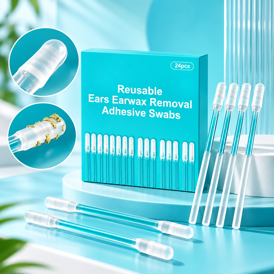 👂✨ Reusable Earwax Cleaning Swabs – Gentle, Easy & Mess-Free Ear Care