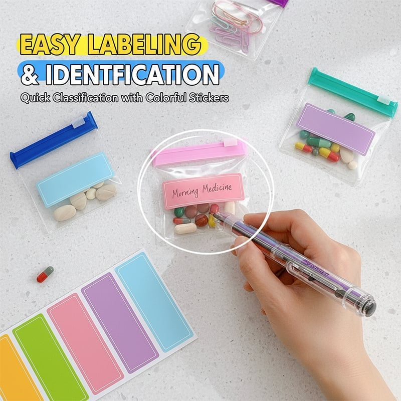 ⏰️Last Day Special Price $16.99 💥Flash Sale🔥Self-Sealing Zip Storage Bags for Travel & Daily Organization