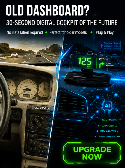 Smart In-Car HUD Navigation Phone Holder