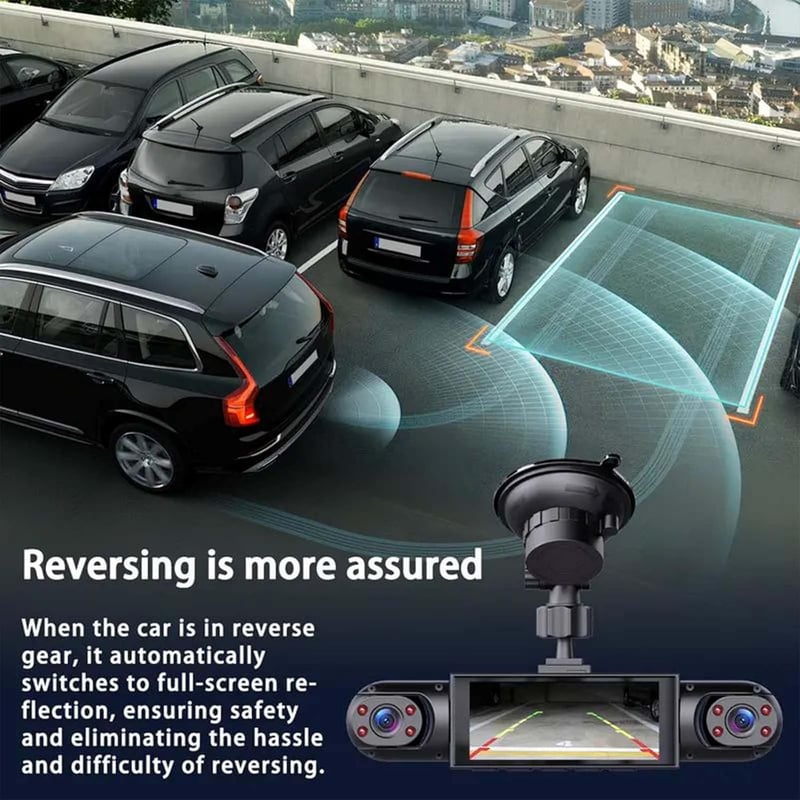 ⚡️Flash Sale🎁LAST DAY 49% OFF🔥Full View Car Dashcam System