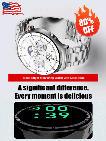 🌎Ends Today: 70% OFF! 🔥【24-hour health check】Steel Band Watch4 Pro⌚Mount Sinai Hospital physician recommended