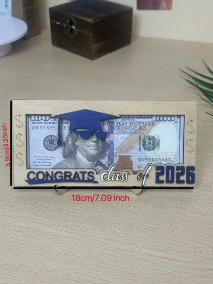 ⏰Ends Today: 50% OFF!👏Class of 2026 Graduation Money Holder – Stylish, Sentimental, Unforgettable
