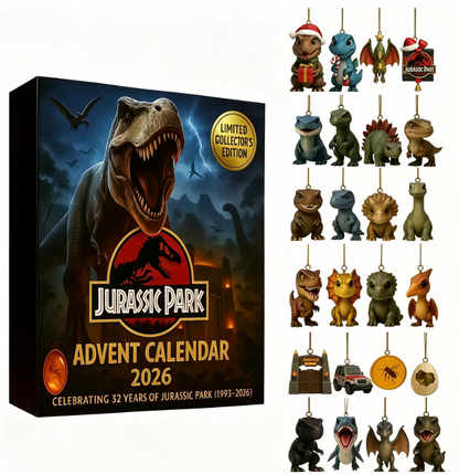 🎁Limited-time deal🦖Dinosaur Advent Calendar, 24‑Day Christmas Countdown Calendar