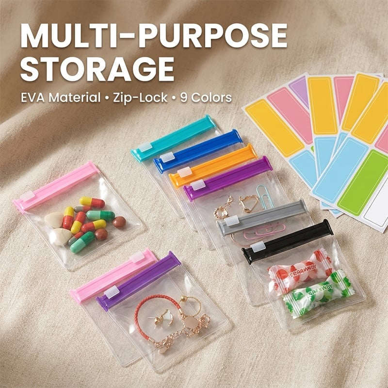 ⏰️Last Day Special Price $16.99 💥Flash Sale🔥Self-Sealing Zip Storage Bags for Travel & Daily Organization