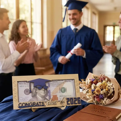 ⏰Ends Today: 50% OFF!👏Class of 2026 Graduation Money Holder – Stylish, Sentimental, Unforgettable