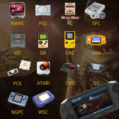 🖤Zeitlich begrenzter Verkauf! 50 % RABATT auf das ✨SF3000 Tragbare Handheld HD Gaming-Konsolen-Set
