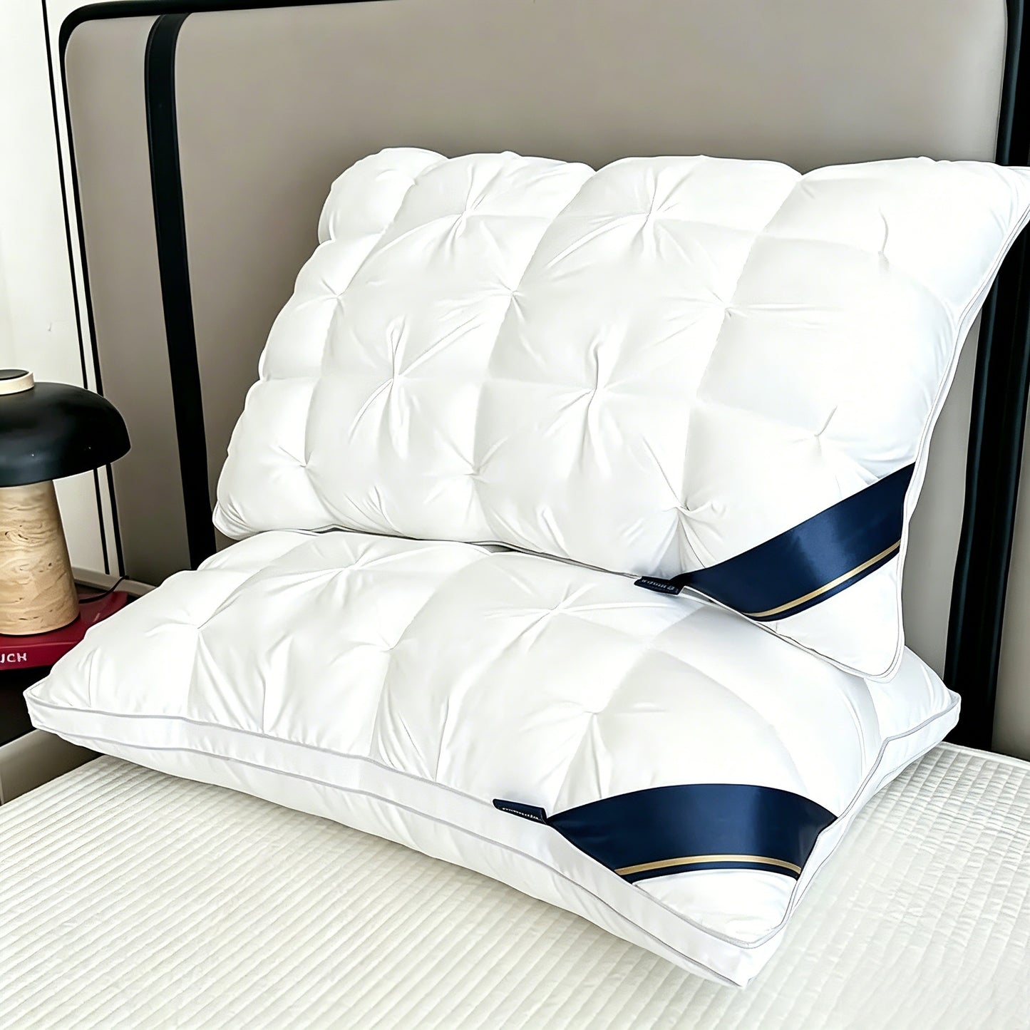 【Mother's Day Gifts】Hotel Collection Deep Sleep Pillow - Neck Support Non-Collapse Design Hypoallergenic for Side Supine Prone Sleepers pillows