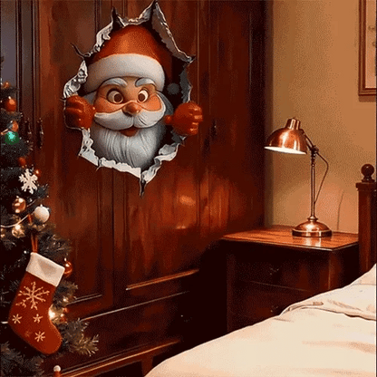 😍Santa Claus Wall Sticker