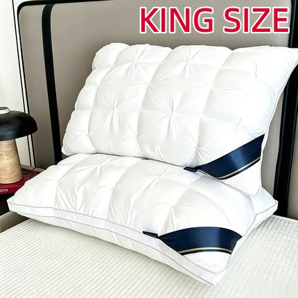 【Mother's Day Gifts】Hotel Collection Deep Sleep Pillow - Neck Support Non-Collapse Design Hypoallergenic for Side Supine Prone Sleepers pillows