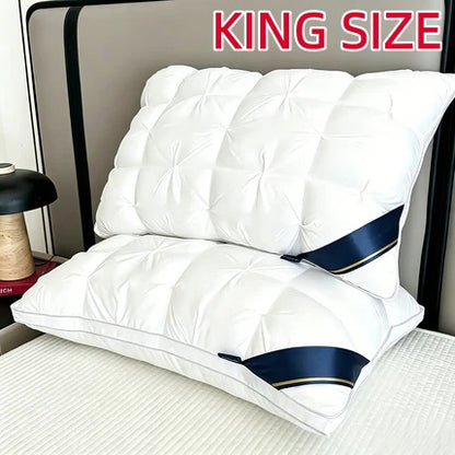 【Mother's Day Gifts】Hotel Collection Deep Sleep Pillow - Neck Support Non-Collapse Design Hypoallergenic for Side Supine Prone Sleepers pillows