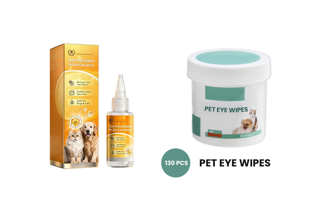 Pet Eye Stain Remover Essence for Dogs & Cats – 20ml Gentle Grooming Care