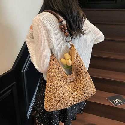 ⏰Last day Promotion 🌹New Fashionable Handmade Woven Bag