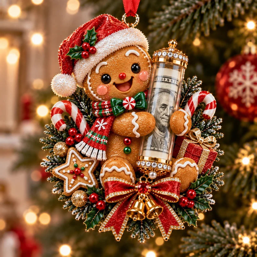 🎄 💵 Christmas Cash Gift Ornament -  ✨A Fun Way to Give Money This Christmas
