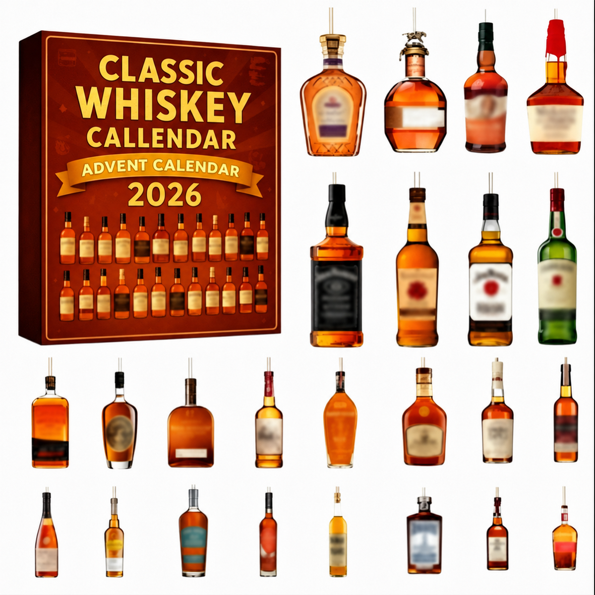🏅2026 Best Seller 🍷Whiskey Advent Calendar