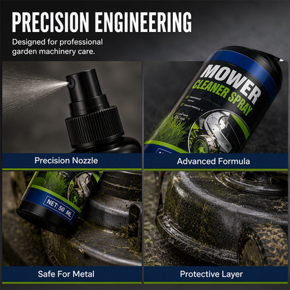 🔥Heavy-Duty Mower Cleaner Spray – Grass, Grease & Grime Remover✨