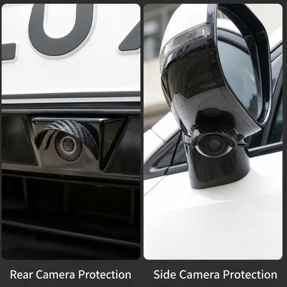 🏅🌧️Four-piece car camera rain cover set