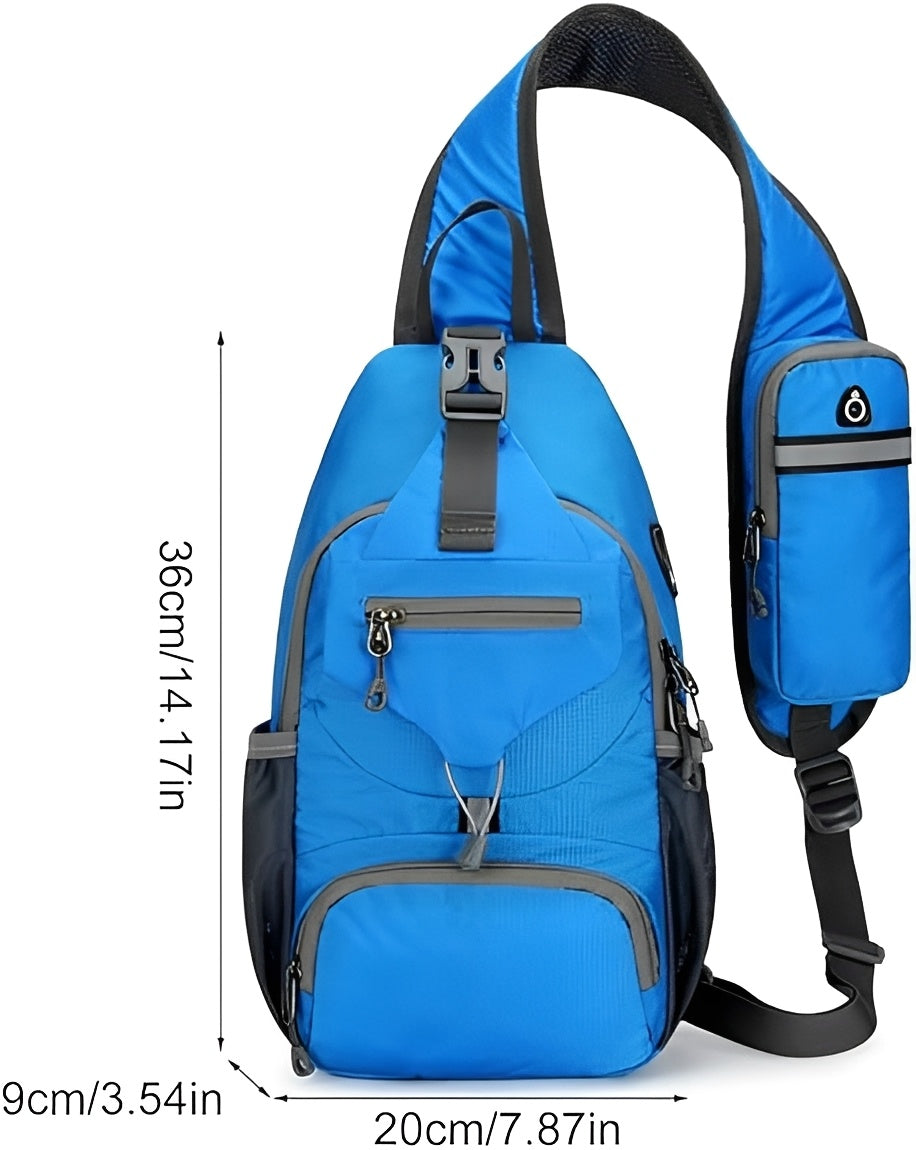 ⏰Letzter Tag der Aktion🔥 Perfekt zum Wandern und Reisen ✨Packbarer kleiner Umhänge-Rucksack mit Seitentasche