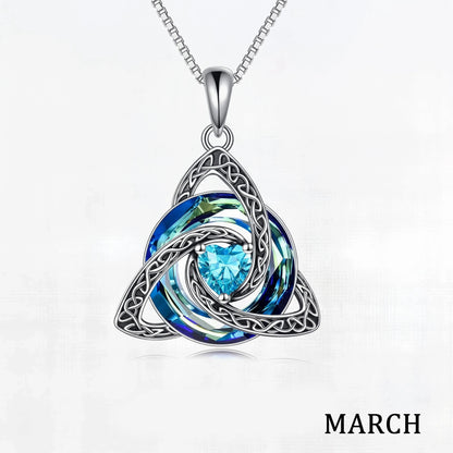 💎 Celtic Knot Birthstone Necklace for Women – A Meaningful Gift for Someone Special