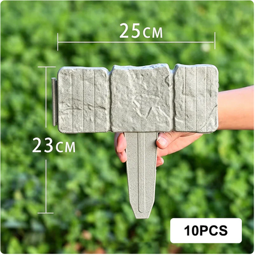 High-quality,durable simulated stone garden fence