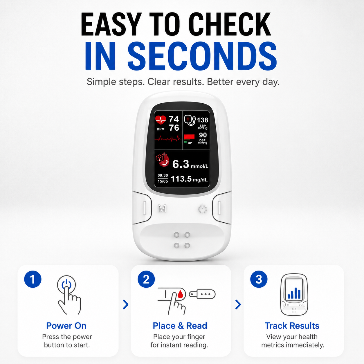 💥Flash Sale🔥Multi-Function Health Monitoring Device