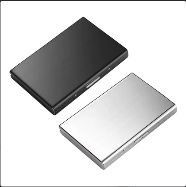 1 * Black (10 Card Slots) + 1 * Silver(10 Card Slots)