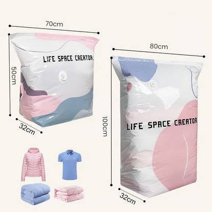 🛩️Last day promotion/ 📦 Large-Capacity Vacuum Bags – No Pump Needed! 💨✨