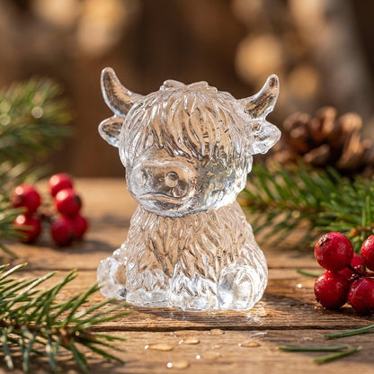 ⏰Last day Promotion🐮 Mini Highland Cow Ice Cube & Dessert Mold 🧊🍪 Cute 3D Ice for Drinks, Parties & Gifts💕