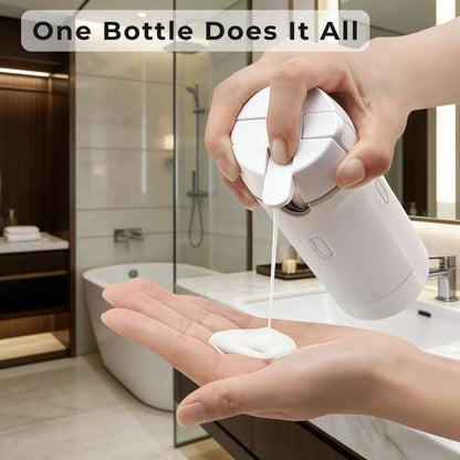 ✨🛩️FLASH SALE/ 4-in-1 Travel Dispenser Bottle/Save Space, Travel Smarter