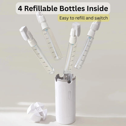 ✨🛩️FLASH SALE/ 4-in-1 Travel Dispenser Bottle/Save Space, Travel Smarter