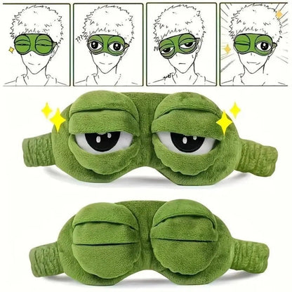 3D FROGGYSNAP - PLUSH SLEEP MASK