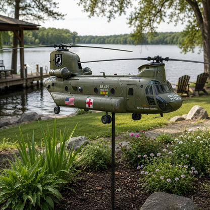 🏆Last Day Promotion: 49% OFF 🎖️-Vietnam Veteran UH-1 Helicopter Wind Spinner- ✈️Buy 2 Free Shipping Today!