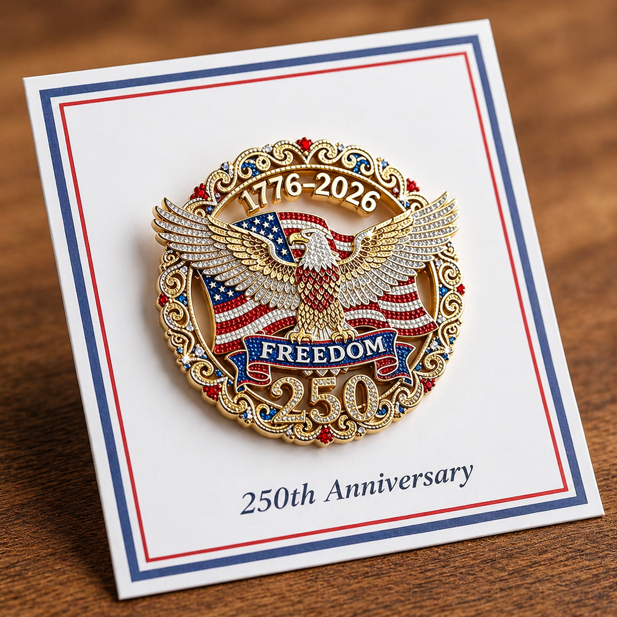 250th Anniversary Commemorative Pin – USA