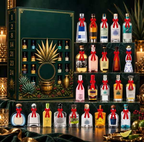 🎄 24-Day Christmas Mini Bottle Blind Box – Holiday Countdown Collectible Set