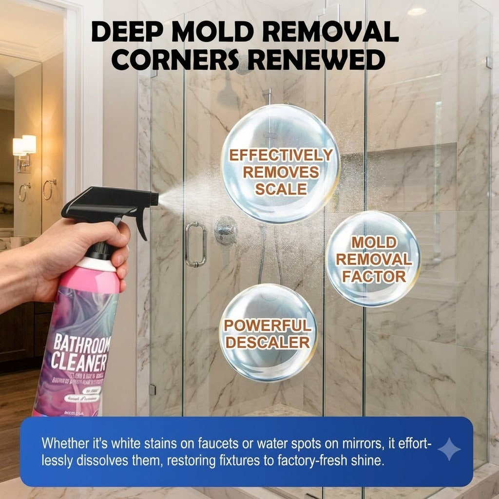 Bathroom Cleaner: Sparklein Seconds, No Harsh Fumes