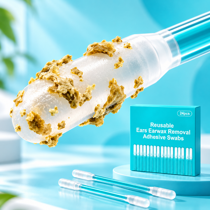 👂✨ Reusable Earwax Cleaning Swabs – Gentle, Easy & Mess-Free Ear Care