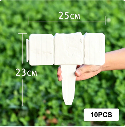 High-quality,durable simulated stone garden fence