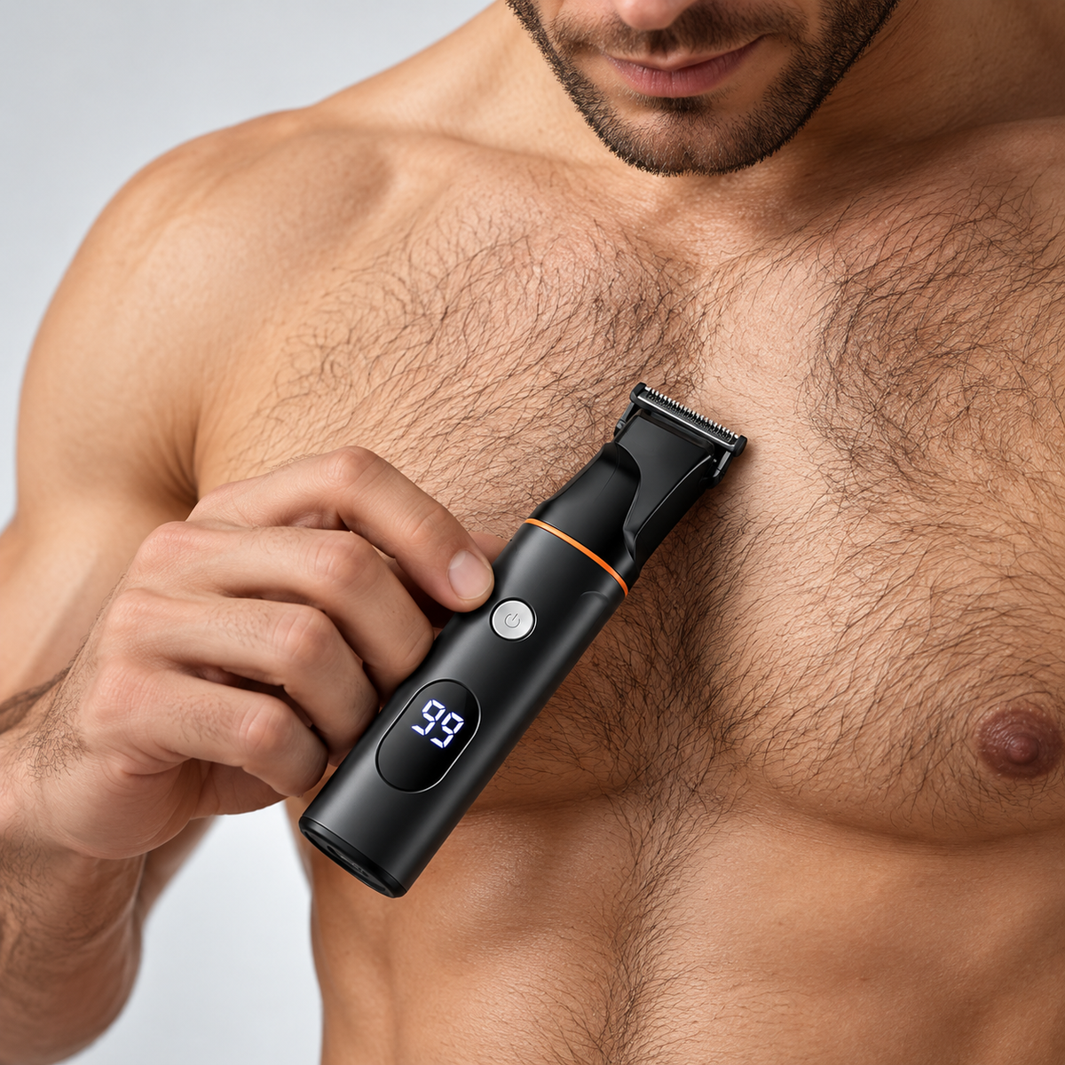 🪒 5-in-1 Men's Electric Grooming Kit – All-in-One Body Hair Trimmer for Head-to-Toe Grooming ✨
