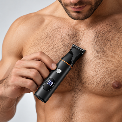 🪒 5-in-1 Men's Electric Grooming Kit – All-in-One Body Hair Trimmer for Head-to-Toe Grooming ✨