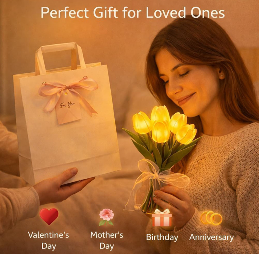 Tulip Nightlight Home Decoration Ornaments