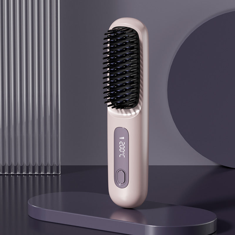💥Flash Sale(🚀50%OFF)💖Cordless Ceramic Heated Hair Straightening Comb