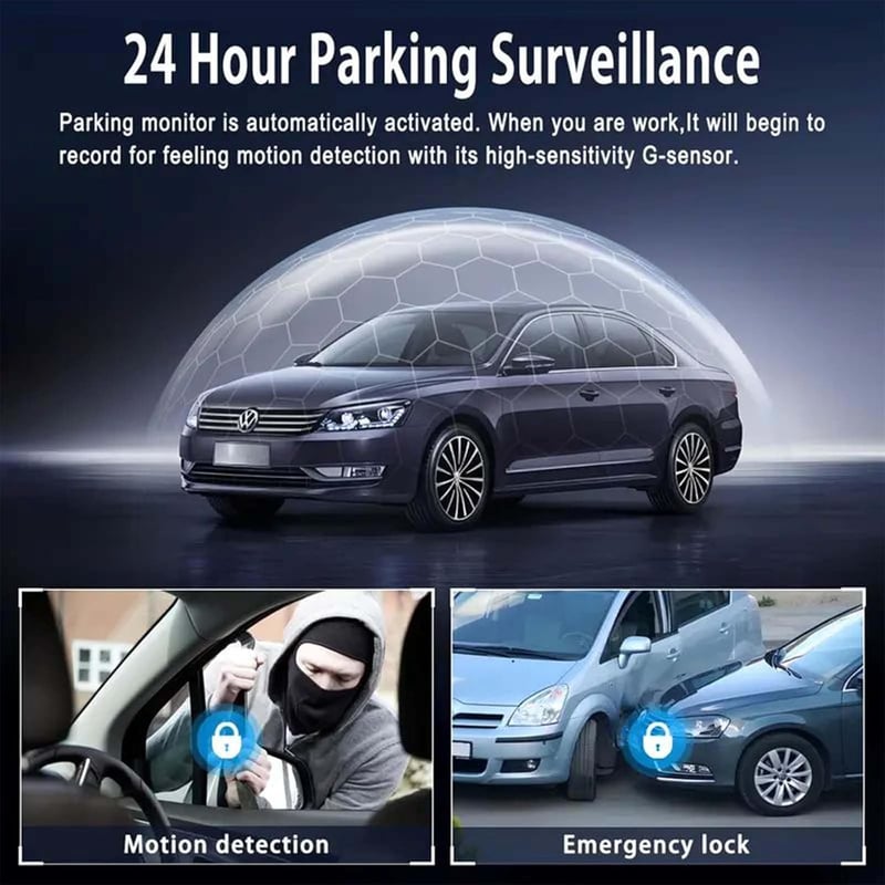 ⚡️Flash Sale🎁LAST DAY 49% OFF🔥Full View Car Dashcam System