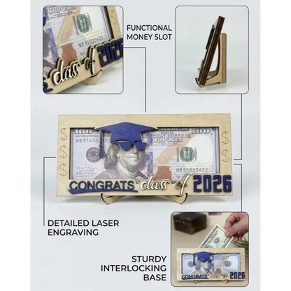 ⏰Ends Today: 50% OFF!👏Class of 2026 Graduation Money Holder – Stylish, Sentimental, Unforgettable