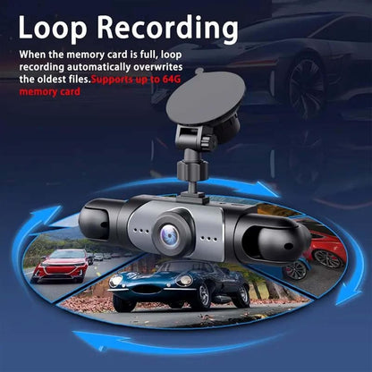 ⚡️Flash Sale🎁LAST DAY 49% OFF🔥Full View Car Dashcam System