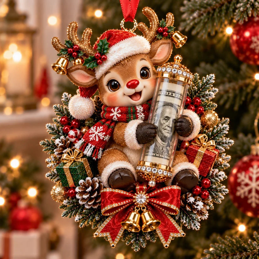🎄 💵 Christmas Cash Gift Ornament -  ✨A Fun Way to Give Money This Christmas