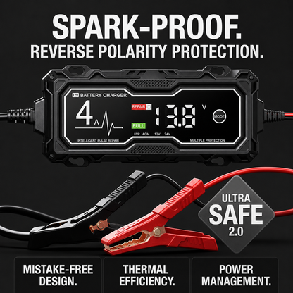 🔥⚡ Portable Car Jump Starter—Starts Up to 10.0L Gas & 8.0L Diesel Engines