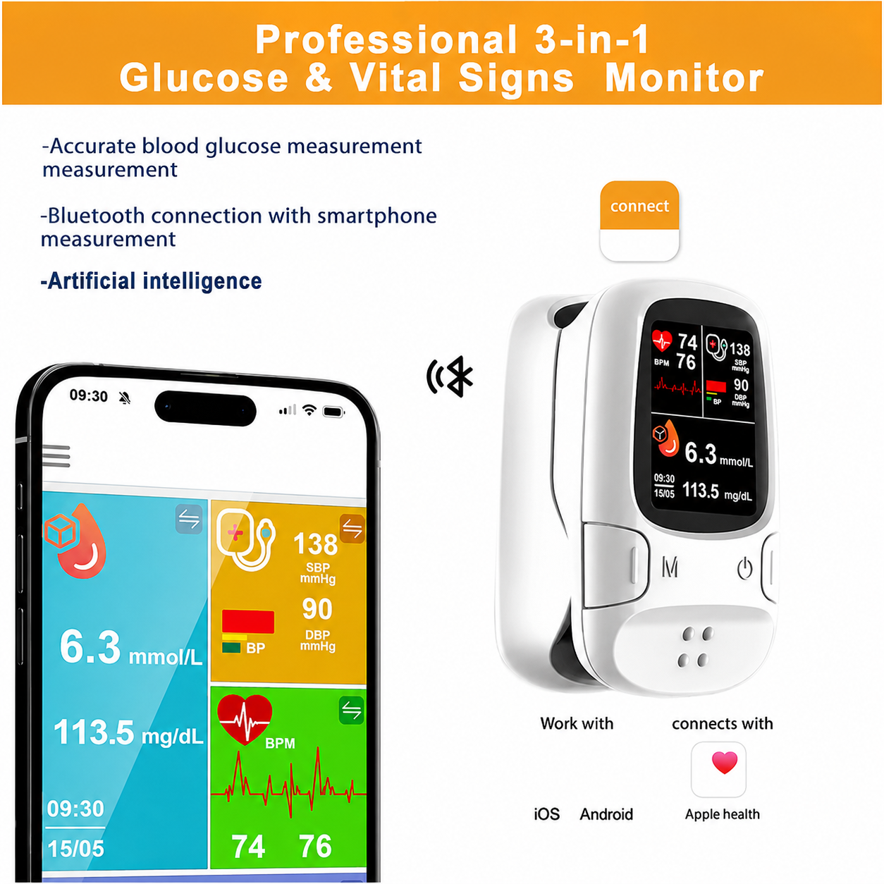 💥Flash Sale🔥Multi-Function Health Monitoring Device
