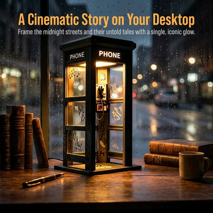 ⏰Last day Promotion🔥✨Vintage Phone Booth Ambient Lamp