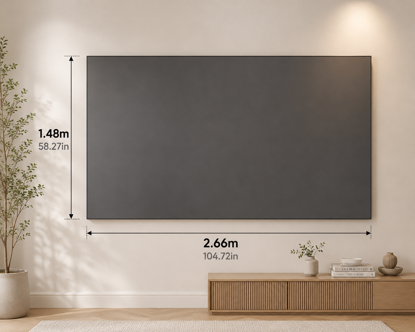 🔥 Last Day Promotion 🔥Ambient Light Rejecting (ALR) Projector Screen