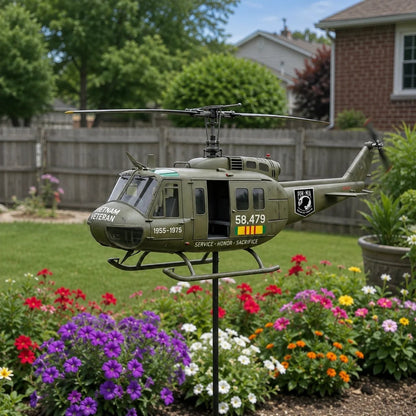 🏆Last Day Promotion: 49% OFF 🎖️-Vietnam Veteran UH-1 Helicopter Wind Spinner- ✈️Buy 2 Free Shipping Today!